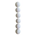 SportX Tafeltennisballen 6 Stuks Wit
