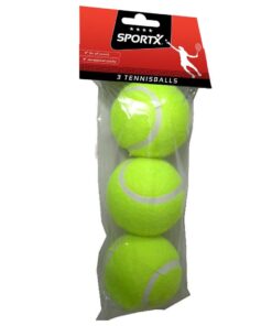 SportX Tennisballen 3 Stuks