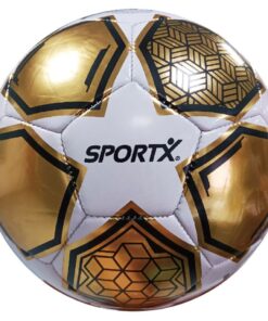 SportX Voetbal Color Star Metallic 330-350 g Wit/Goud
