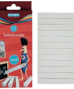 Stylex Bordkrijt Wit 10stuks