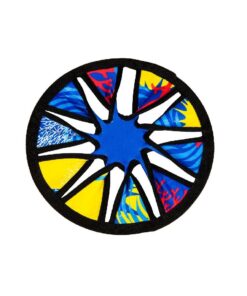 Summertime Soft Frisbee 25 cm Geel/Blauw