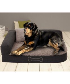 Sun Garden Pallina Orthopedisch Hondenkussen 80x60x25cm Antraciet/Grijs