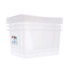 Sunware Nesta Opbergboxen 32L 3 Stuks Wit/Transparant