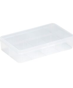 Sunware Q-Line Opbergbox 8-Vaks 24.5x15x5.2 cm Transparant