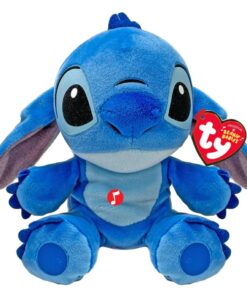TY Beanie Babies Disney Knuffel Stitch 15 cm + Geluid