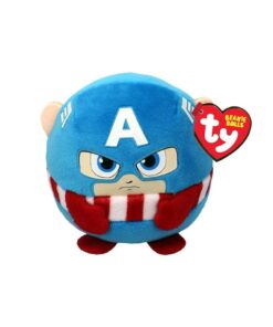 TY Beanie Balls Marvel Knuffel Captain America 10 cm