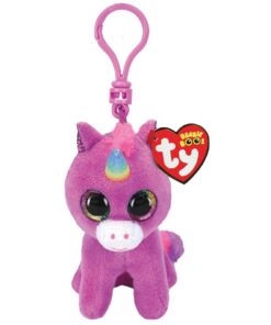 TY Beanie Boos Clip Eenhoorn Knuffel Rosette 7 cm