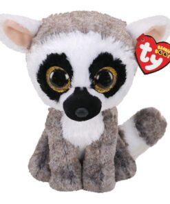 TY Beanie Boos Ringstaartmaki Knuffel Linus 24 cm