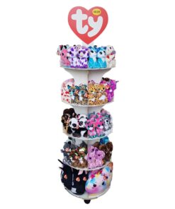 TY Houten Display Leeg Wit
