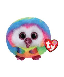 TY Puffies Knuffel Uil Owen 8 cm