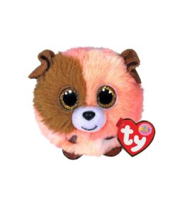TY Puffies Knuffelbal Hond Mandarin 10 cm