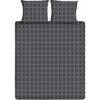 Ten Cate Katoenen Eenpersoons Dekbedovertrek 140x200/220 cm Graphic Antraciet