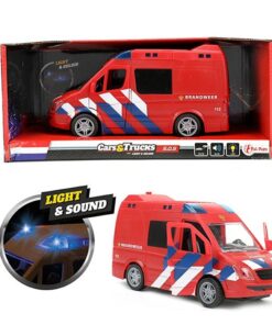 Toi-Toys Cars & Trucks Brandweerwagen + Licht + Geluid