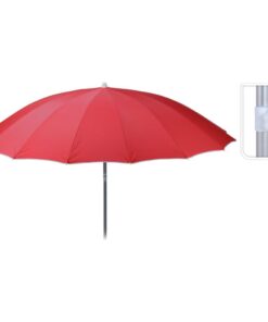Tom Parasol Shanghai 240 cm Rood