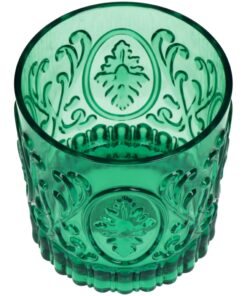 Tumbler Beker 8.9x9.5 cm Groen/Transparant