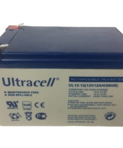 Ultracell 12 volt 12Ah accu voor elektrisch rijdend speelartikel