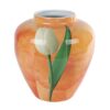 Vaas Tulp 20x20x22 cm Metaal/Oranje