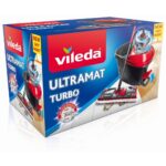Vileda Ultramat Turbo Schoonmaakset Rood/Zwart