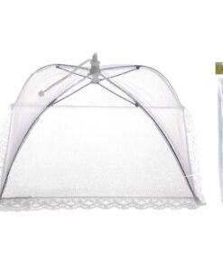 Vliegenkap 45x45 cm Wit