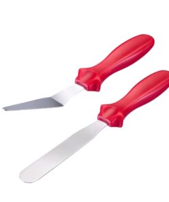Westmark Patisseriemessen 2 Stuks Rood/RVS