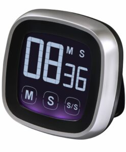 Xavax Keukentimer Touch Digitaal Zilver/zwart