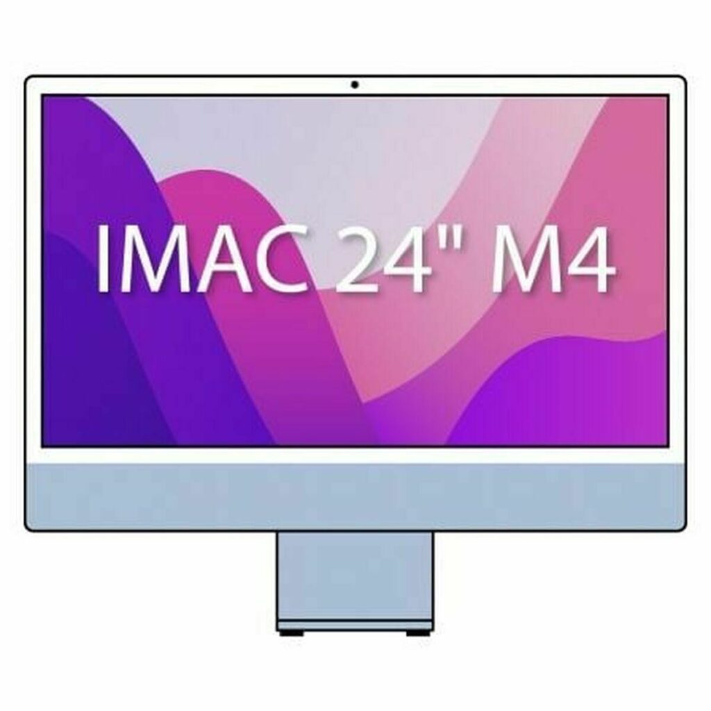 Alles in Eén Apple MWV33Y/A 23,5" M4 16 GB RAM 512 GB SSD