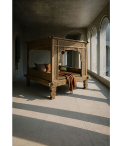Alternative view of Bed Home ESPRIT Natuurlijk 225 x 160 x 206 cm