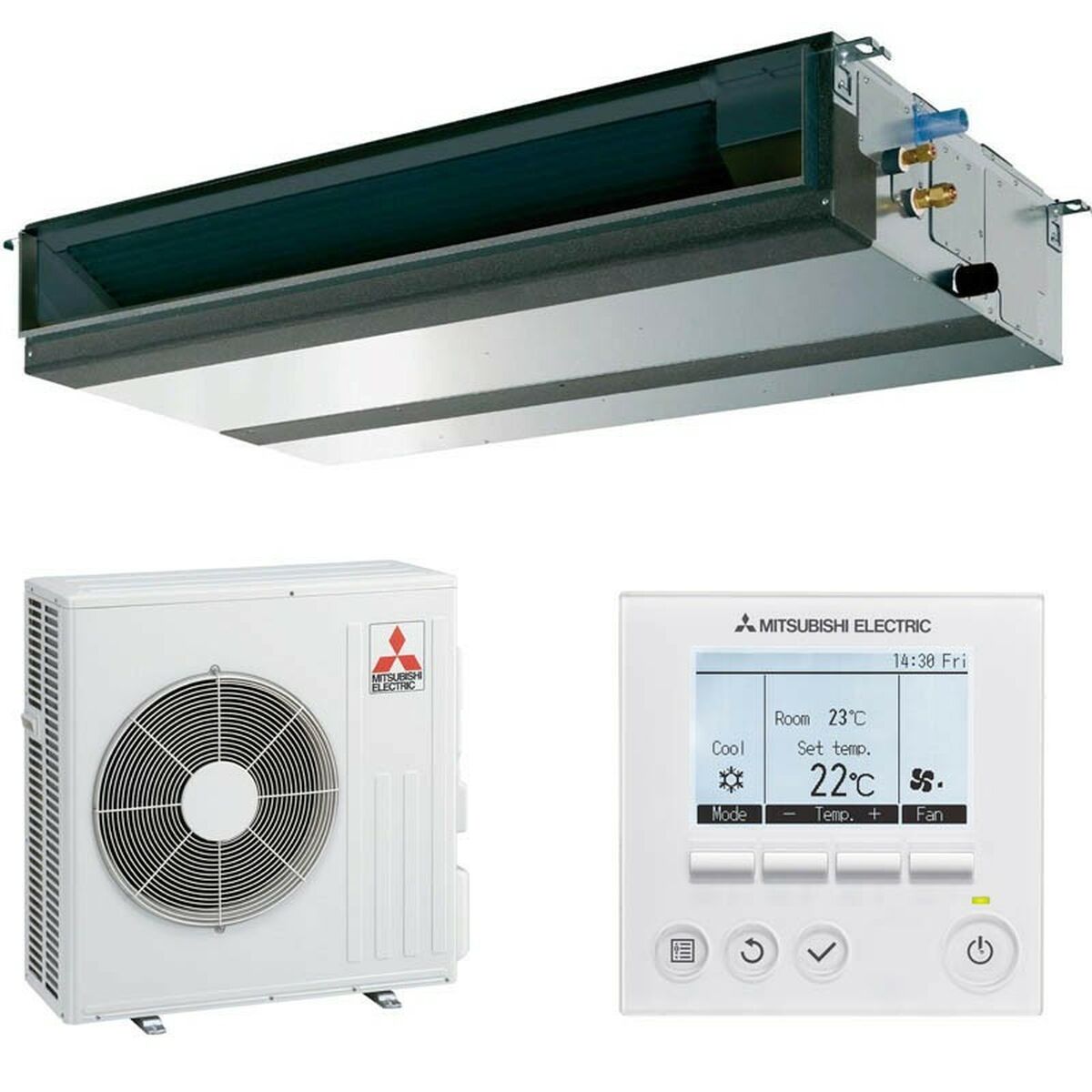 Buis airconditioner Mitsubishi Electric MGPEZ140YJA