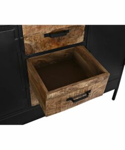 Dientafel DKD Home Decor Bruin Zwart (Refurbished B) - Afbeelding 3