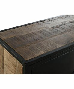 Dientafel DKD Home Decor Bruin Zwart (Refurbished B)