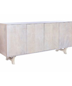 Dientafel DKD Home Decor Wit Mangohout 186 x 45,7 x 86 cm