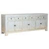 Dientafel Home ESPRIT Elmhout 220 x 45 x 85 cm