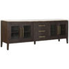Dientafel Home ESPRIT Marmer Mangohout 200 x 40 x 70 cm