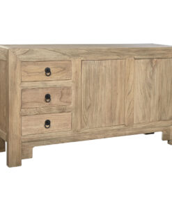 Dientafel Home ESPRIT Natuurlijk Elmhout 145 x 40 x 81 cm