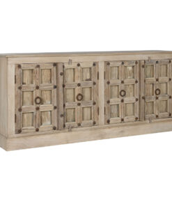 Dientafel Home ESPRIT Teakboom 195 x 49,5 x 87 cm