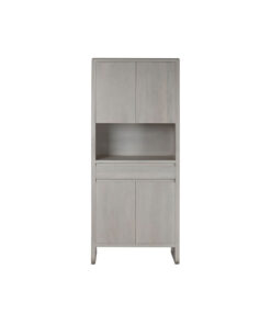 Dientafel Home ESPRIT Wit Mangohout 82 x 45 x 195 cm