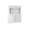 Display Standaard Home ESPRIT Wit Kristal Mangohout 170 x 45 x 200 cm