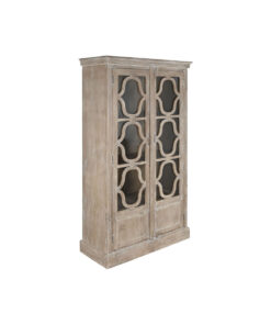 Display Standaard Home ESPRIT Wit Mangohout 120 X 50 X 210 cm