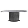 Eettafel Home ESPRIT Blik Marmer 200 x 110 x 76 cm