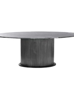 Eettafel Home ESPRIT Blik Marmer 200 x 110 x 76 cm