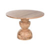 Eettafel Home ESPRIT Bruin Natuurlijk Acacia 115 x 115 x 76 cm