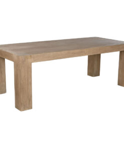 Eettafel Home ESPRIT Natuurlijk Elmhout 220 x 100 x 76 cm