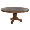 Eettafel Home ESPRIT Natuurlijk Teakhout 160 X 160 X 78 cm