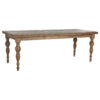 Eettafel Home ESPRIT Teakhout 220 x 90 x 78 cm