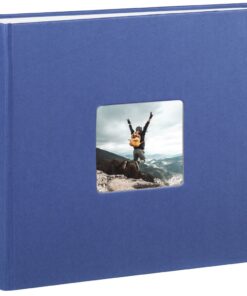 Hama Fine Art XL Fotoalbum 30x30 cm 100 Pagina's Blauw - Afbeelding 3