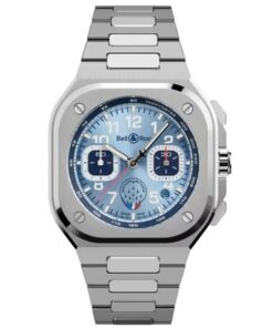Horloge Heren Bell & Ross BR05C-PAF-ST_SST Zilverkleurig