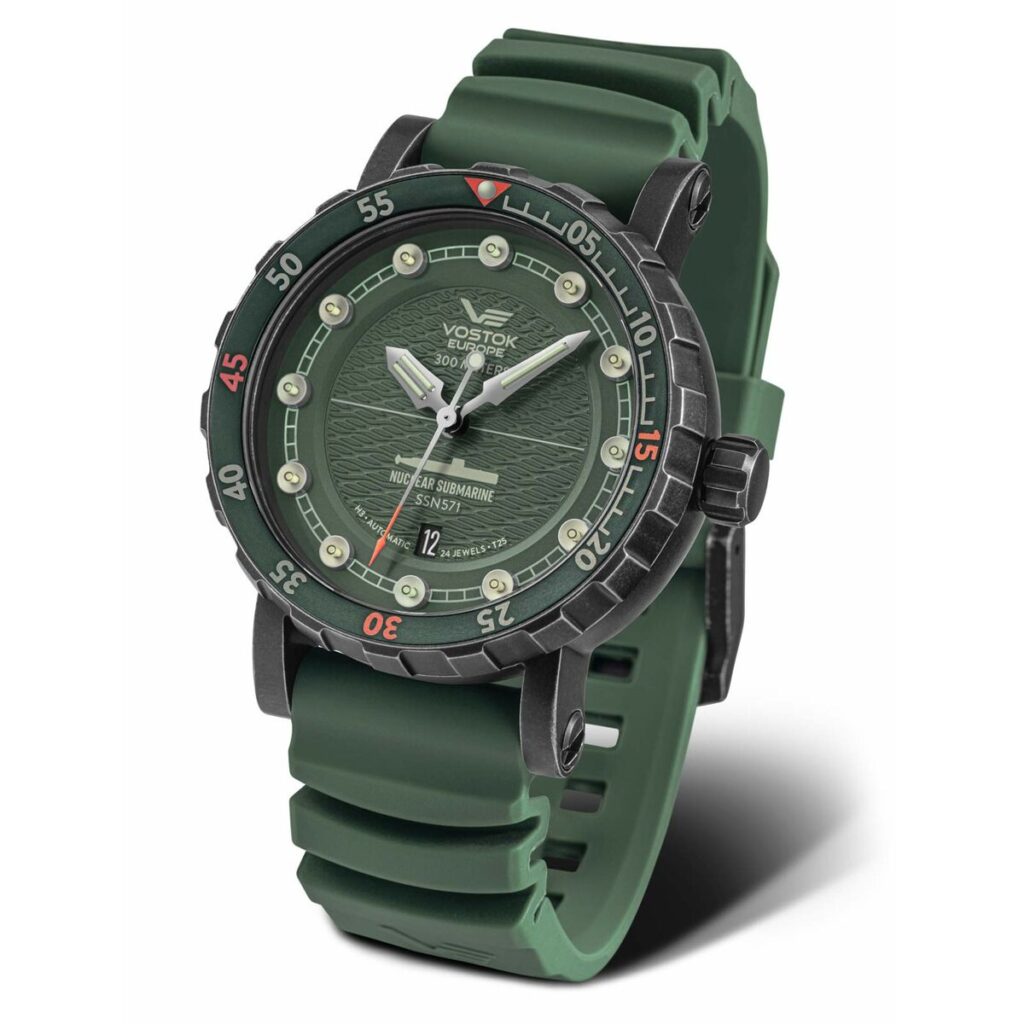 Horloge Heren Vostok NH35A-571F608 Groen