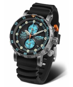 Horloge Heren Vostok Zwart Grijs