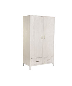 Kast Home ESPRIT Lichtgrijs Metaal Hout MDF