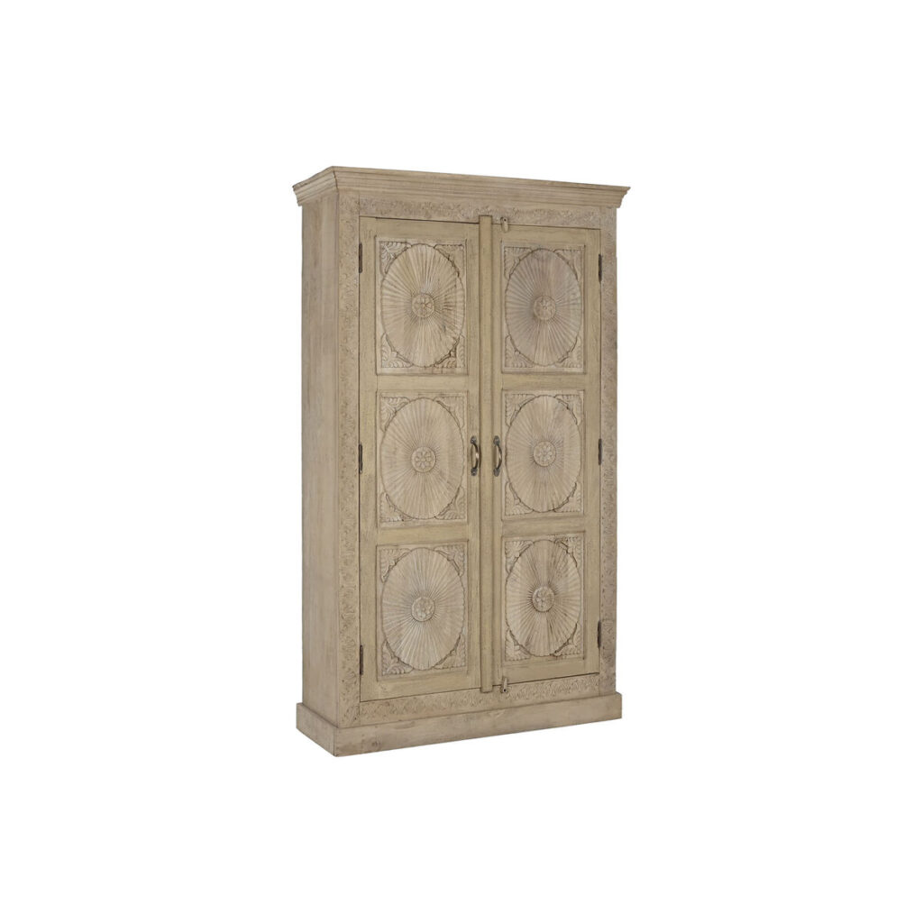 Kast Home ESPRIT Natuurlijk Mangohout 125 x 43 x 214 cm